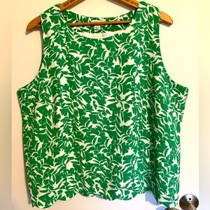 J Crew Factory tank top, very unique - NWT